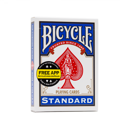 ورق لعب بلوت بايسكل ستاندرد - ازرق