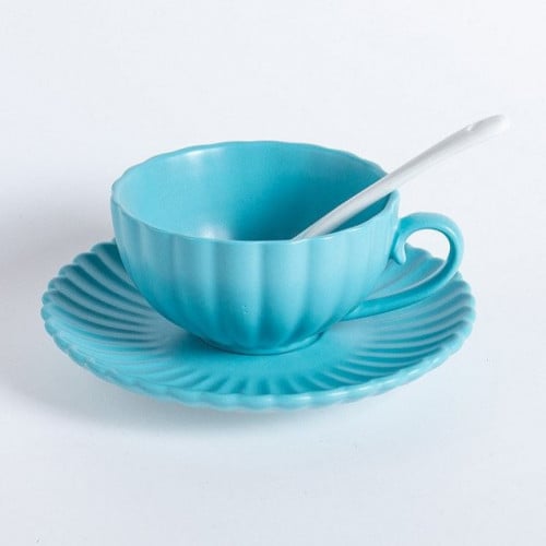 كوب قهوة ايسبريسو Daisy لون أزرق