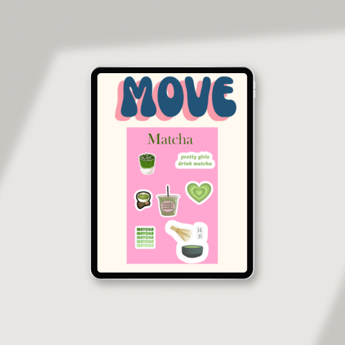 استيكرات ماتشا