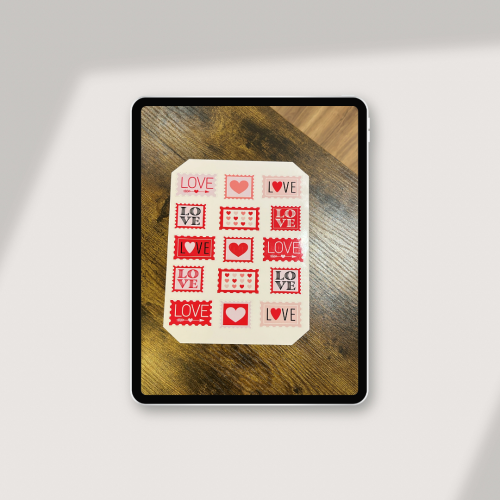 استيكرات لوف