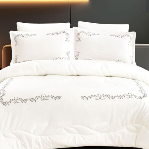 طقم مفرش شتوي فيولا 6 قطع