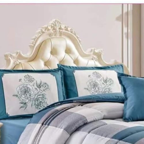 مفرش خزامى نفر ونص 4 قطع - BG01