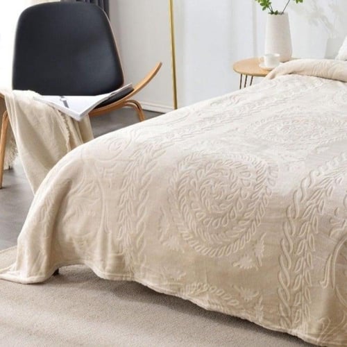 غطاء نفر ونصف دوريس مخمل ماركة فيتشر - 8