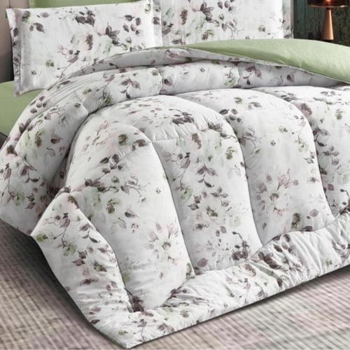 طقم مفرش سالي الراقي - طقم متكامل 4 قطع