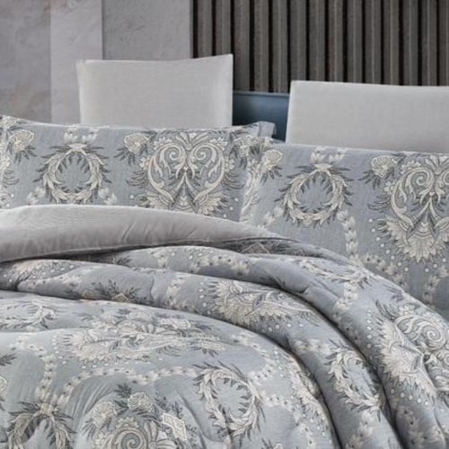 طقم مفرش مارينا الراقي - طقم متكامل 6 قطع