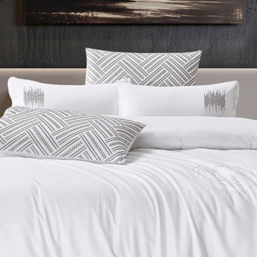 تلبيسة لحاف فريدة نفرين ماركة هاي كريست 6 قطع قطن...