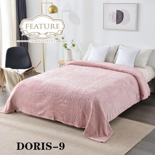 غطاء نفر ونصف دوريس مخمل ماركة فيتشر - 9