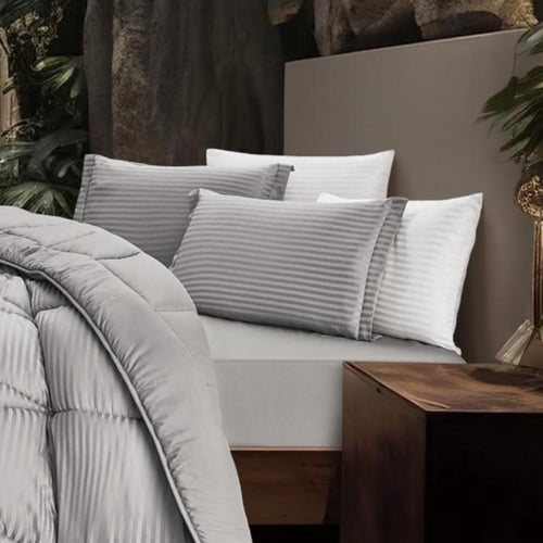 تلبيسة لحاف فندقية نفرين ماركة كالفو 6 قطع - 107