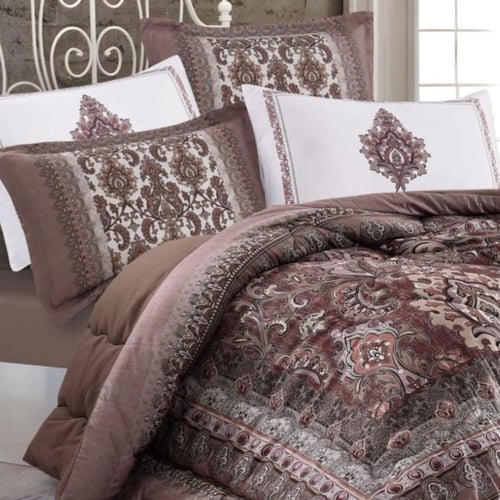 مفرش شهد نفر ونصف - 4 قطع - SHAHAD 114