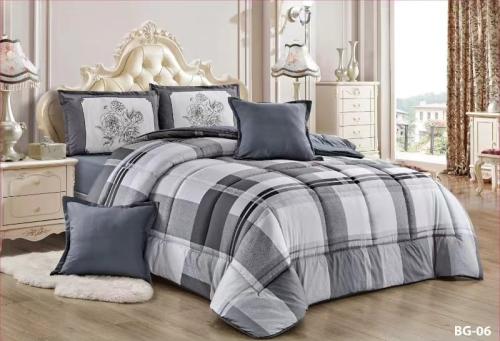 مفرش خزامى نفر ونص 4 قطع - BG06