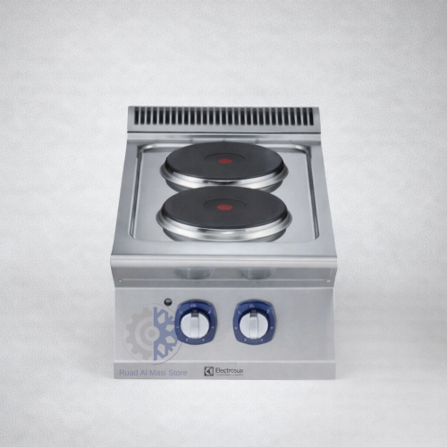 سطح طهي كهربائي مزدوج – 2 عيون تسخين من الحديد الز...