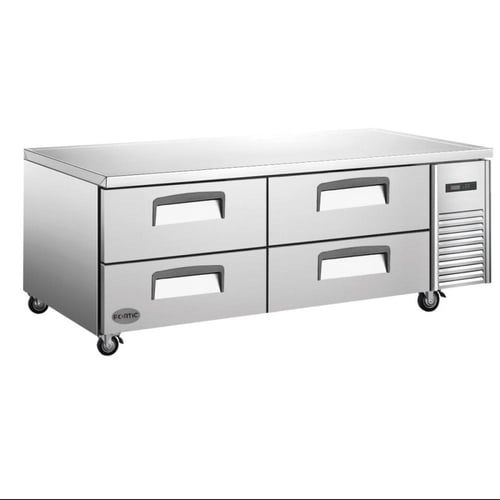 ثلاجة الشيف بأربعة ادراج تحضير 155سم من FORTIC