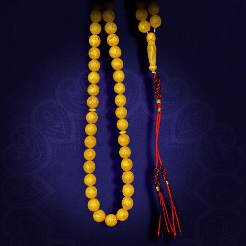 سبحة مستكه بريحه مزودة بشراب قماش دائري