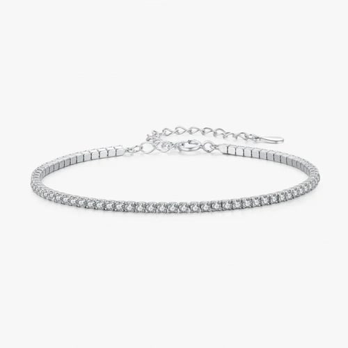 اسوارة نسائي فضة عيار 925 تنس