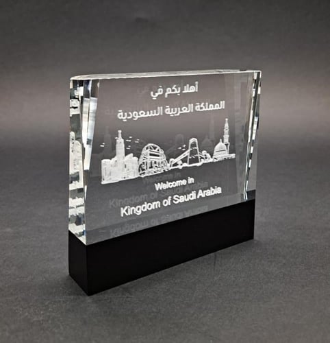 بلوك كريستال k9 قاعدة أسود