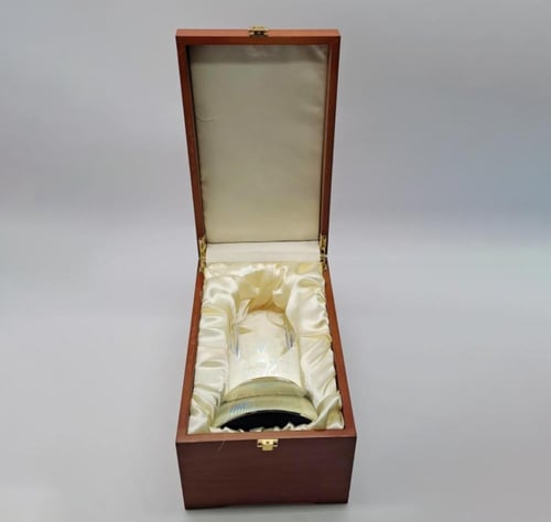 درع كريستال اسطواني مشطوف فاخر