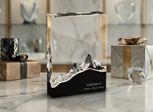 بلوك كريستال جبل داخلي قاعدة اسود