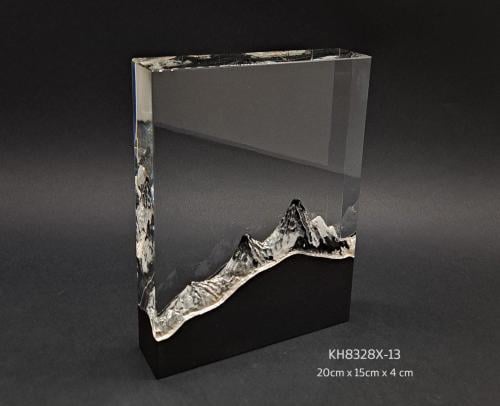 بلوك كريستال جبل داخلي قاعدة اسود