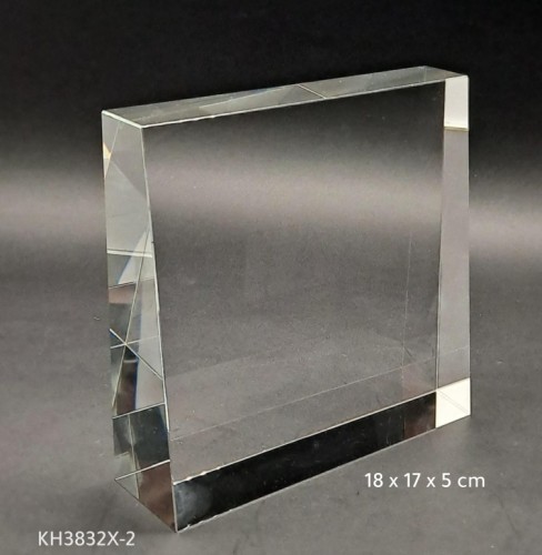 درع كريستال استاند مستطيل