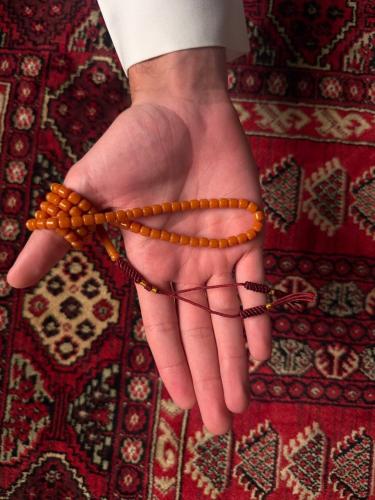 German black seed prayer bead bracelet - Nawaem