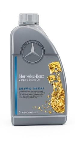 Original MERCEDES BENZ engine oil A0009896308 - 5W...