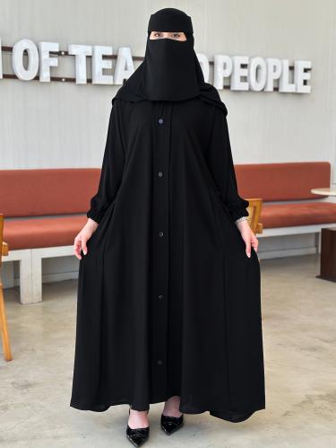 عباية جوري + طرحه ونقاب