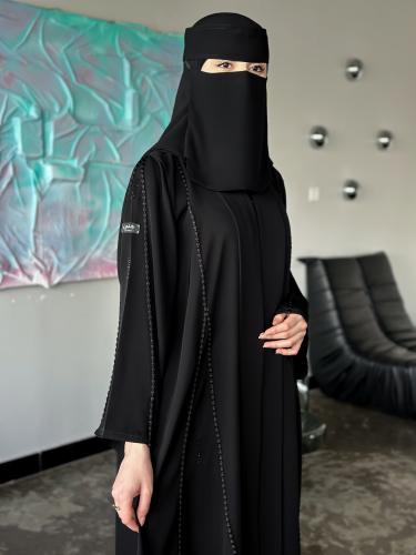 عباية افراح مع طرحه ونقاب