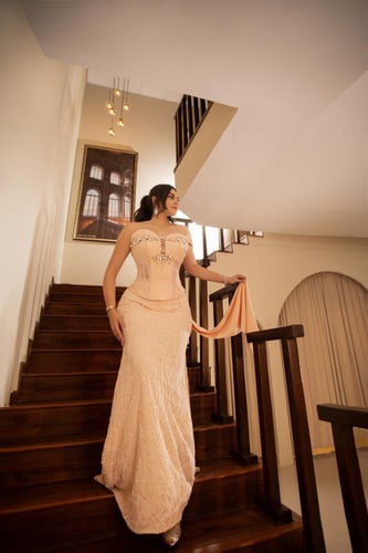 فستان سهرة بالطلب