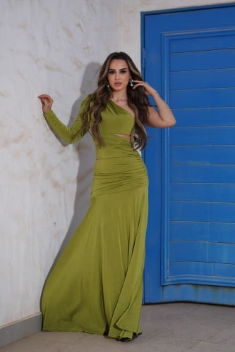 فستان ماكسي استرتش