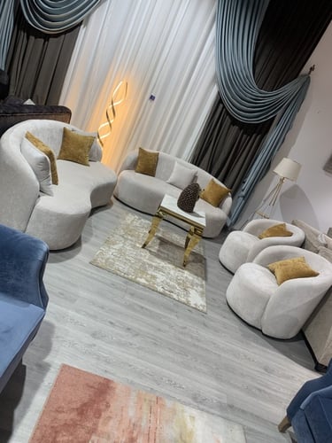 طقم كنب راون خامات بوكليه