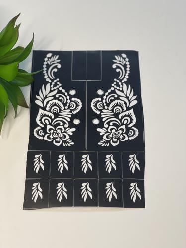 طبعه لبطن اليد