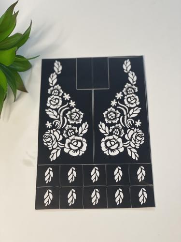 طبعه لبطن اليد