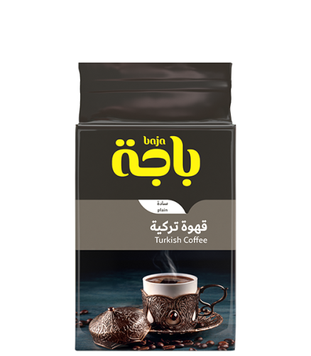 باجة | قهوة تركية ساده | حبوب البن المحمصة والمطحو...