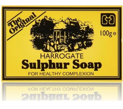 قالب صابون كبريت انجليزي، 100 جرام Harrogate Medic...