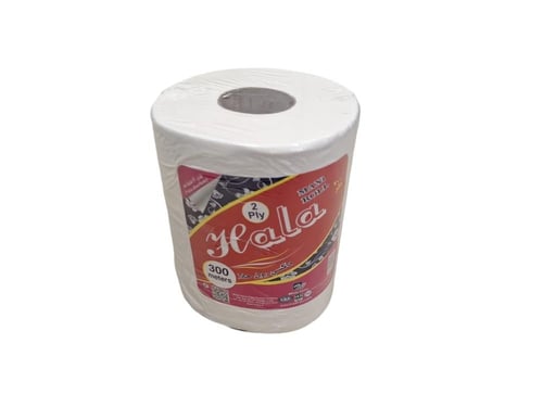 حلا | حزمة ماكسي رول | طبقتان | مضغوط | 300 متر |...