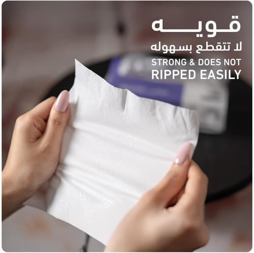 قوفي | حزمة مناديل قوفي 300 | 5 شدات × 10 علب | 3...