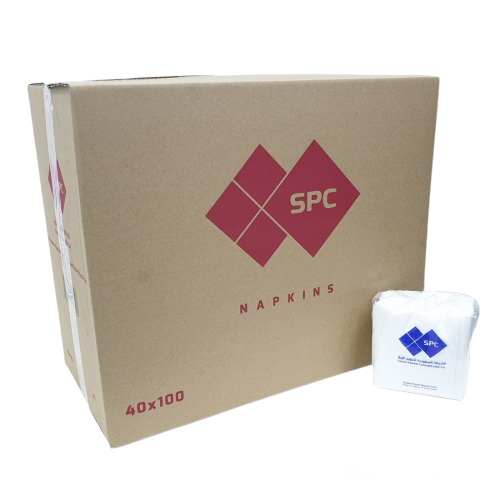 اس بي سي | نابكن | مناديل طاولة | مربع | 100 منديل...