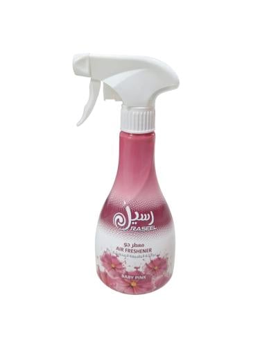 رسيل | كرتون بخاخ معطر جو بيبي بنك وردي 500 مل 12...