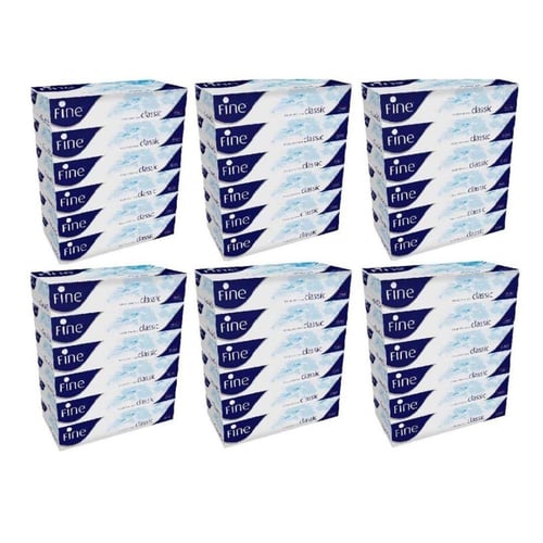 مناديل فاين كلاسيك | كرتون مناديل وجه | طبقتان معق...