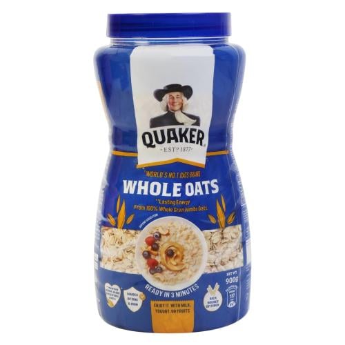 كويكر | شوفان الحبة الكاملة 900 جرام