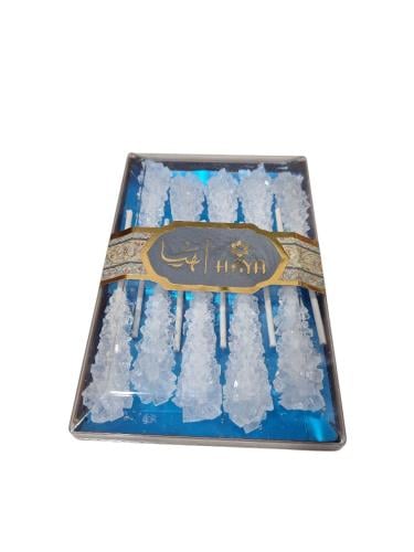 هيا | اعواد سكر نبات | ابيض | 15 جرام | علبة | 10...