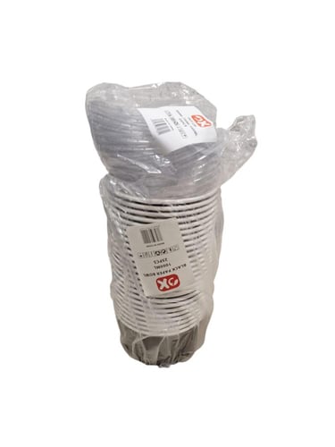 اوكي | زبدية علب ورقية دائري | اسود | مع غطاء شفاف...