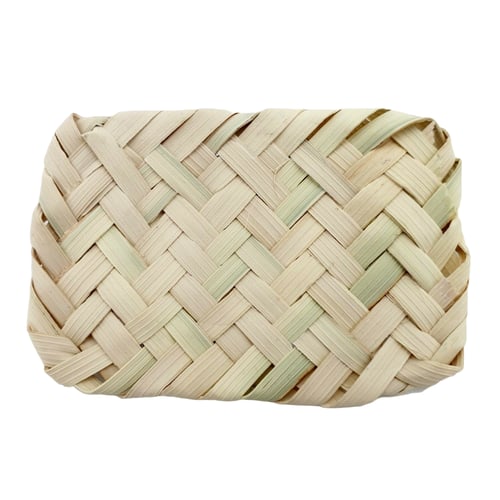 20 قطعة سعف النخيل | خوص | حصير طبيعية | صغيرة 4x6...