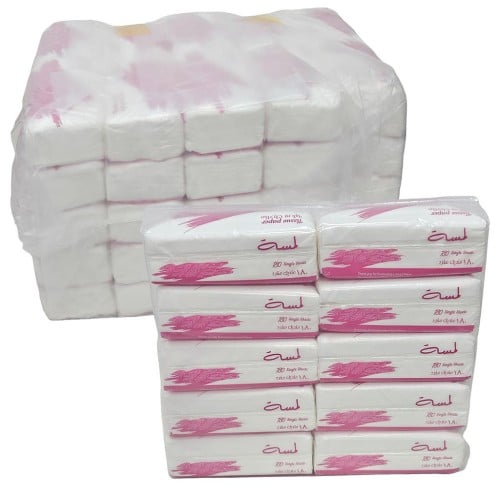 فال لمسة | حزمة مناديل وجه | مفرد | 5 شدات × 10 عل...