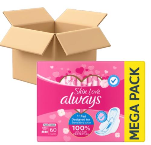 أولويز | كرتون فوط صحية بالأجنحة ماكسي سميكة نسائي...