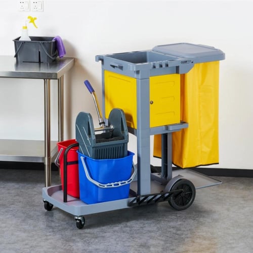 عربة نظافة مع ملحقات كاملة رقم AF08170T