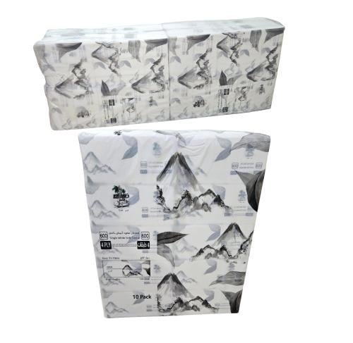 طوي | حزمة مناديل 600 | 40 علبة | 24,000 منديل | 4...