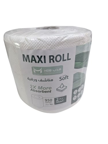 مثالية | حزمة مناديل هدب | ماكسي رول | 6 رولات × 3...