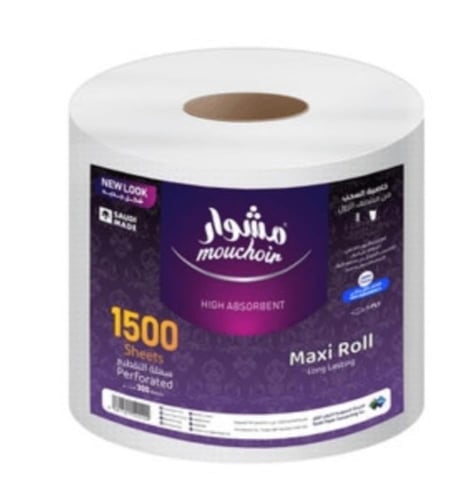 اس بي سي مشوار | ماكسي رول | 1500 ورقة | 300 متر |...