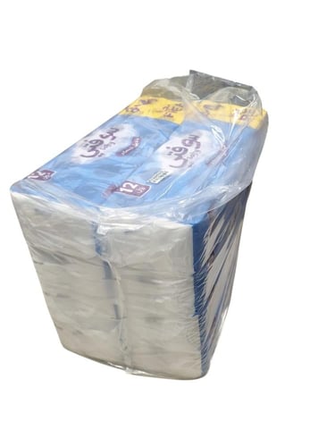 سوفتي | حزمة رول مناديل حمام مزدوج | 8 شدات × 12 ر...
